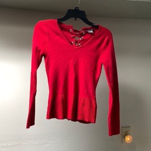 Venus red sweater size M